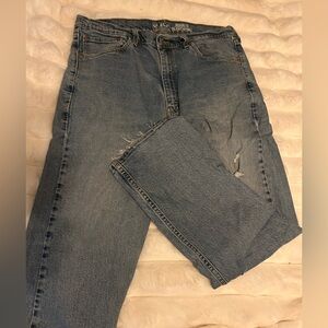 Classic Men's Signature Levi Blue Denim Jeans